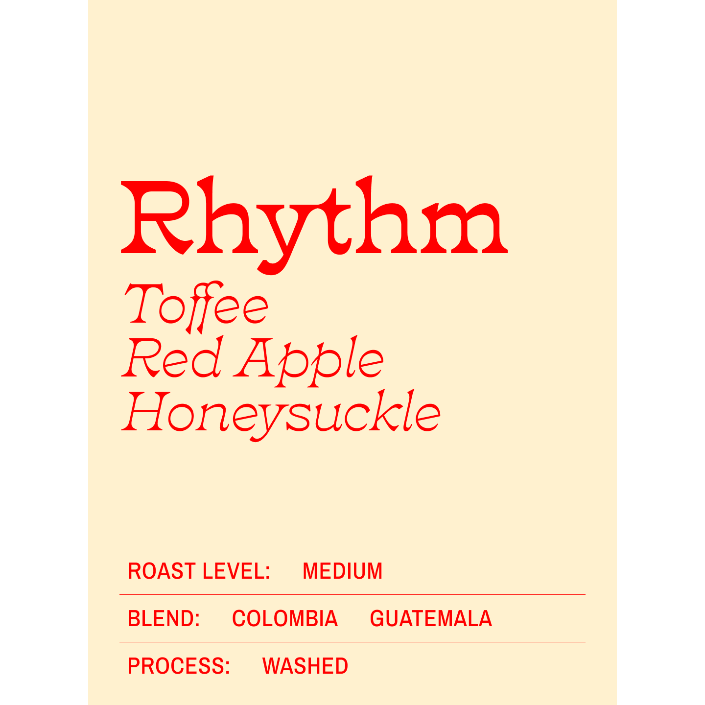 Rhythm Seasonal Blend